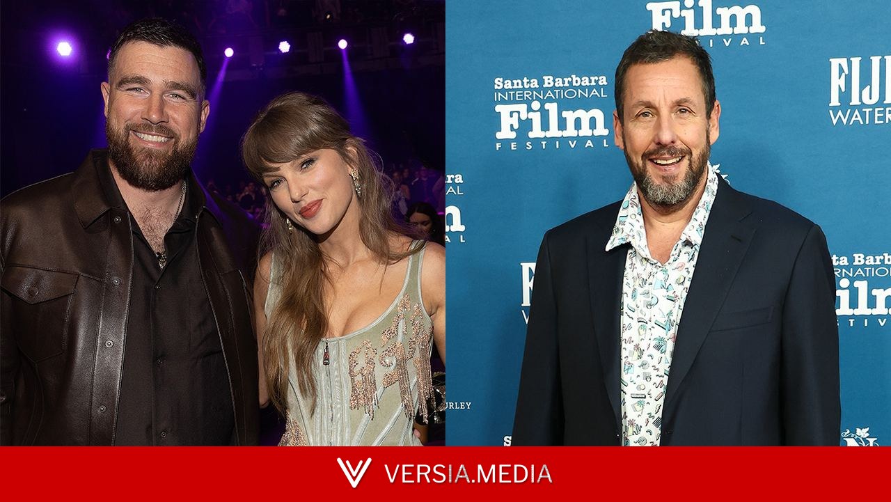 Adam Sandler “Said Yes Right Away” When Asked to Officiate Taylor Swift and Travis Kelce’s Wedding