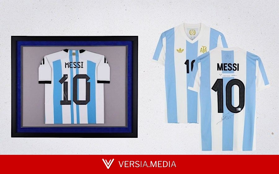 Autographed Lionel Messi Jerseys Drop Online as Argentine Star Leads Team Into World Cup Knockout Round